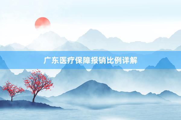 广东医疗保障报销比例详解